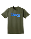 Onomatopoeia CRUNCH Adult Dark T-Shirt-Mens T-Shirt-TooLoud-Military-Green-Small-Davson Sales