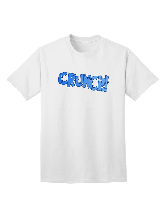 Onomatopoeia CRUNCH Adult T-Shirt-Mens T-Shirt-TooLoud-White-Small-Davson Sales