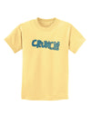 Onomatopoeia CRUNCH Childrens T-Shirt-Childrens T-Shirt-TooLoud-Daffodil-Yellow-X-Small-Davson Sales