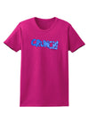 Onomatopoeia CRUNCH Womens Dark T-Shirt-TooLoud-Hot-Pink-Small-Davson Sales