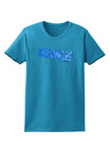 Onomatopoeia CRUNCH Womens Dark T-Shirt-TooLoud-Turquoise-X-Small-Davson Sales