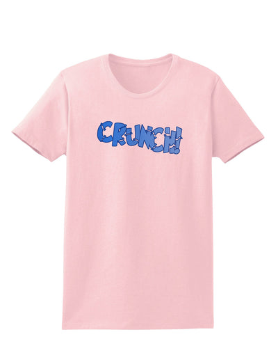 Onomatopoeia CRUNCH Womens T-Shirt-Womens T-Shirt-TooLoud-PalePink-X-Small-Davson Sales