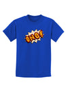 Onomatopoeia One Birthday Childrens Dark T-Shirt-Childrens T-Shirt-TooLoud-Royal-Blue-X-Small-Davson Sales