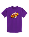 Onomatopoeia One Birthday Childrens Dark T-Shirt-Childrens T-Shirt-TooLoud-Purple-X-Small-Davson Sales