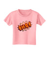 Onomatopoeia One Birthday Toddler T-Shirt-Toddler T-Shirt-TooLoud-Candy-Pink-2T-Davson Sales