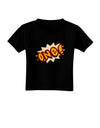 Onomatopoeia One Birthday Toddler T-Shirt Dark-Toddler T-Shirt-TooLoud-Black-2T-Davson Sales