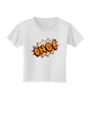 Onomatopoeia One Birthday Toddler T-Shirt-Toddler T-Shirt-TooLoud-White-2T-Davson Sales