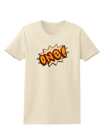 Onomatopoeia One Birthday Womens T-Shirt-Womens T-Shirt-TooLoud-Natural-X-Small-Davson Sales