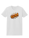 Onomatopoeia One Birthday Womens T-Shirt-Womens T-Shirt-TooLoud-White-X-Small-Davson Sales