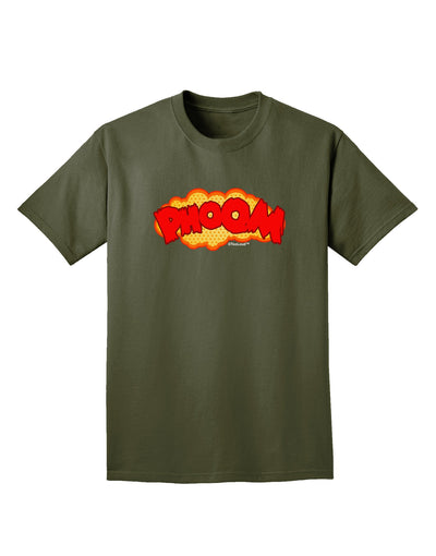 Onomatopoeia PHOOM Adult Dark T-Shirt-Mens T-Shirt-TooLoud-Military-Green-Small-Davson Sales