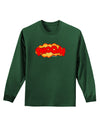 Onomatopoeia PHOOM Adult Long Sleeve Dark T-Shirt-TooLoud-Dark-Green-Small-Davson Sales