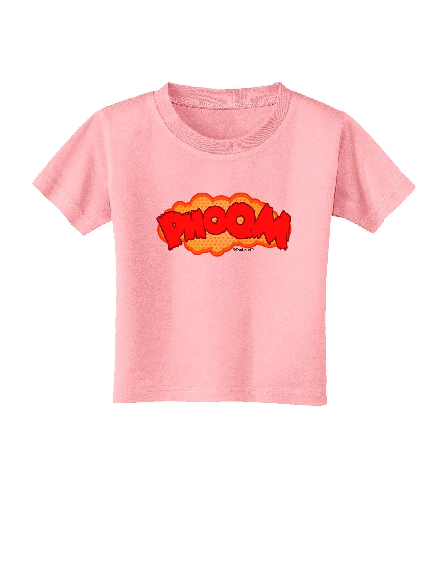 Onomatopoeia PHOOM Toddler T-Shirt-Toddler T-Shirt-TooLoud-Candy-Pink-2T-Davson Sales