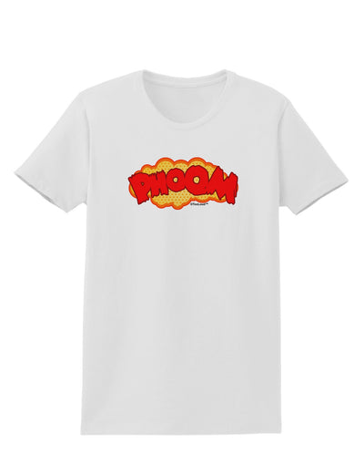 Onomatopoeia PHOOM Womens T-Shirt-Womens T-Shirt-TooLoud-White-X-Small-Davson Sales