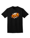 Onomatopoeia POW Adult Dark T-Shirt-Mens T-Shirt-TooLoud-Black-Small-Davson Sales