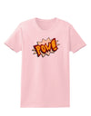 Onomatopoeia POW Womens T-Shirt-Womens T-Shirt-TooLoud-PalePink-X-Small-Davson Sales