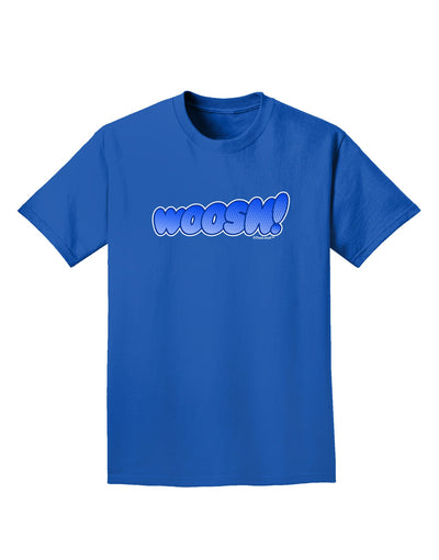 Onomatopoeia WOOSH Adult Dark T-Shirt-Mens T-Shirt-TooLoud-Royal-Blue-Small-Davson Sales