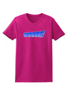 Onomatopoeia WOOSH Womens Dark T-Shirt-TooLoud-Hot-Pink-Small-Davson Sales