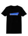 Onomatopoeia WOOSH Womens Dark T-Shirt-TooLoud-Black-X-Small-Davson Sales