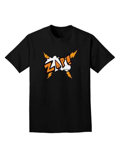 Onomatopoeia ZAP Adult Dark T-Shirt-Mens T-Shirt-TooLoud-Black-Small-Davson Sales