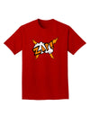 Onomatopoeia ZAP Adult Dark T-Shirt-Mens T-Shirt-TooLoud-Red-Small-Davson Sales