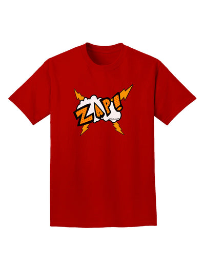 Onomatopoeia ZAP Adult Dark T-Shirt-Mens T-Shirt-TooLoud-Red-Small-Davson Sales