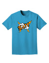 Onomatopoeia ZAP Adult Dark T-Shirt-Mens T-Shirt-TooLoud-Turquoise-Small-Davson Sales