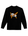 Onomatopoeia ZAP Adult Long Sleeve Dark T-Shirt-TooLoud-Black-Small-Davson Sales