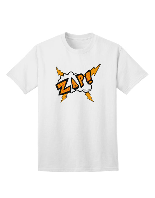Onomatopoeia ZAP Adult T-Shirt-Mens T-Shirt-TooLoud-White-Small-Davson Sales