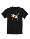 Onomatopoeia ZAP Childrens Dark T-Shirt-Childrens T-Shirt-TooLoud-Black-X-Small-Davson Sales