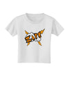 Onomatopoeia ZAP Toddler T-Shirt-Toddler T-Shirt-TooLoud-White-2T-Davson Sales