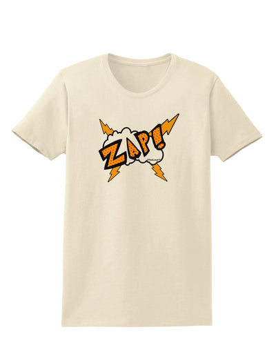 Onomatopoeia ZAP Womens T-Shirt-Womens T-Shirt-TooLoud-Natural-X-Small-Davson Sales