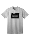 Oregon - United States Shape Adult T-Shirt by TooLoud: A Stylish Representation of Oregon's Unique Identity-Mens T-shirts-TooLoud-AshGray-Small-Davson Sales