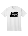 Oregon - United States Shape Adult T-Shirt by TooLoud: A Stylish Representation of Oregon's Unique Identity-Mens T-shirts-TooLoud-White-Small-Davson Sales