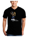 Orion Color Illustration Adult Dark V-Neck T-Shirt-TooLoud-Black-Small-Davson Sales