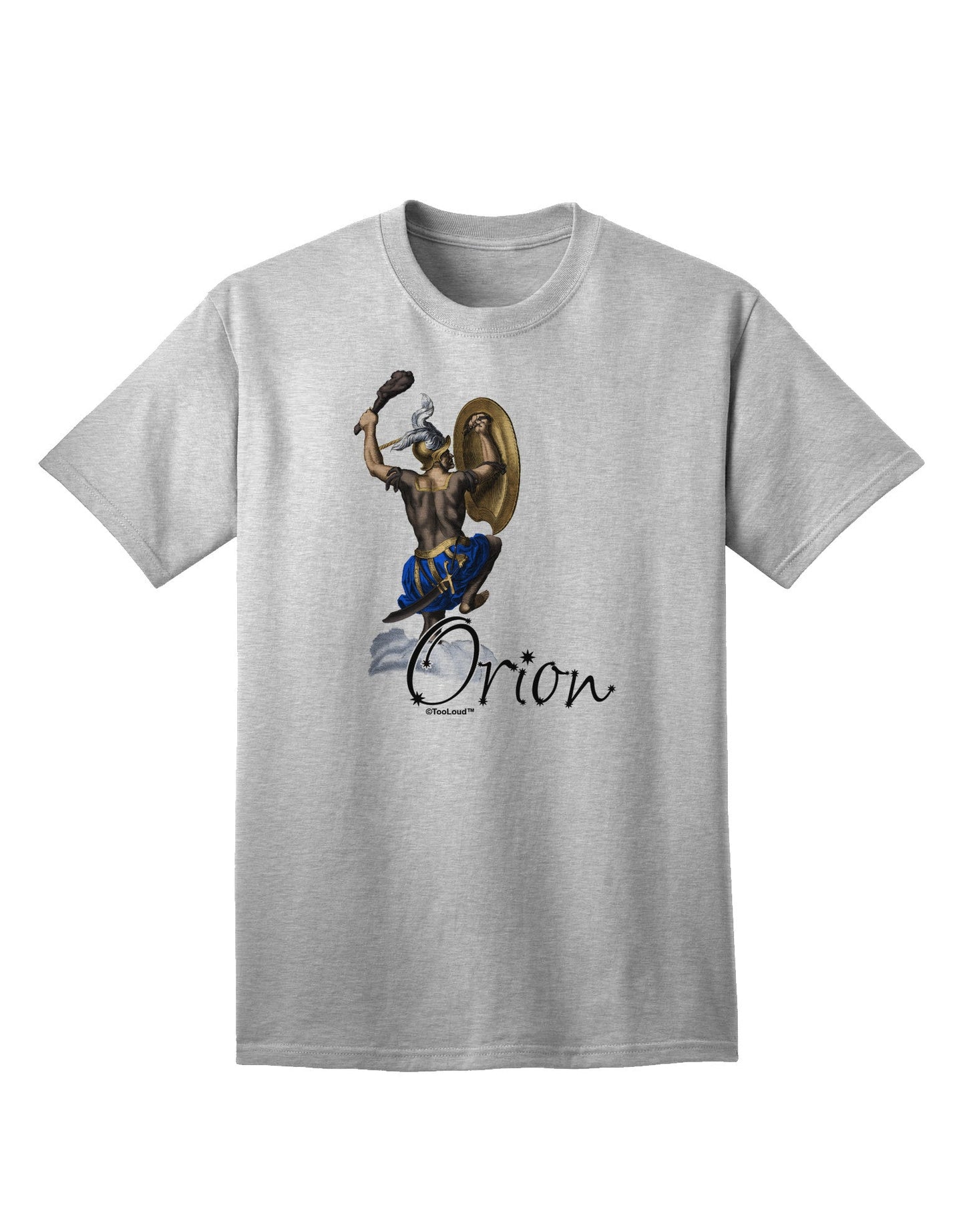 Orion Color Illustration Adult T-Shirt-Mens T-Shirt-TooLoud-AshGray-Small-Davson Sales