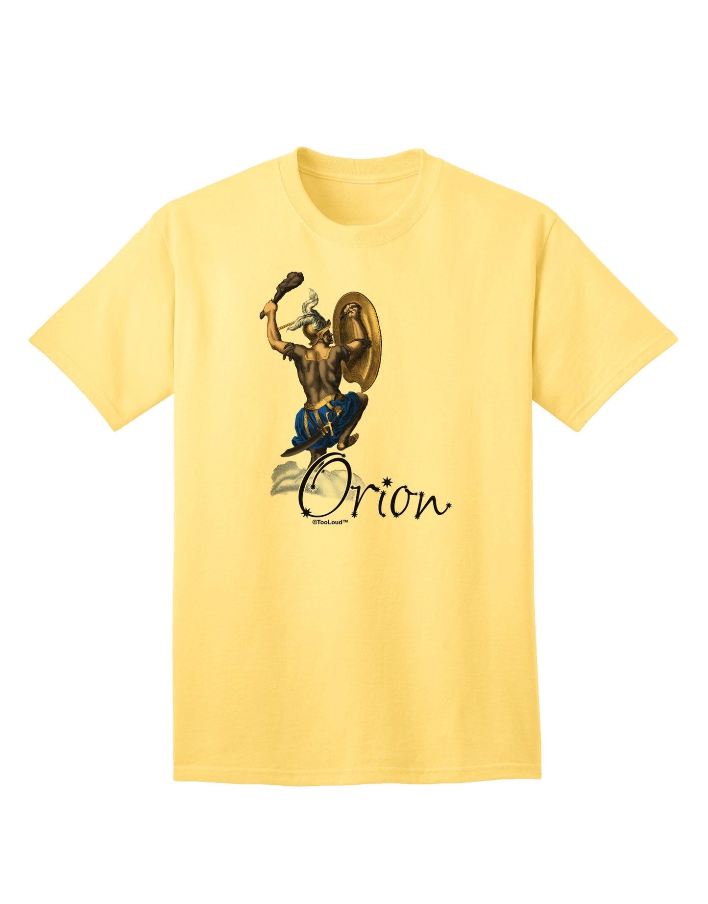 Orion Color Illustration Adult T-Shirt-Mens T-Shirt-TooLoud-Yellow-Small-Davson Sales
