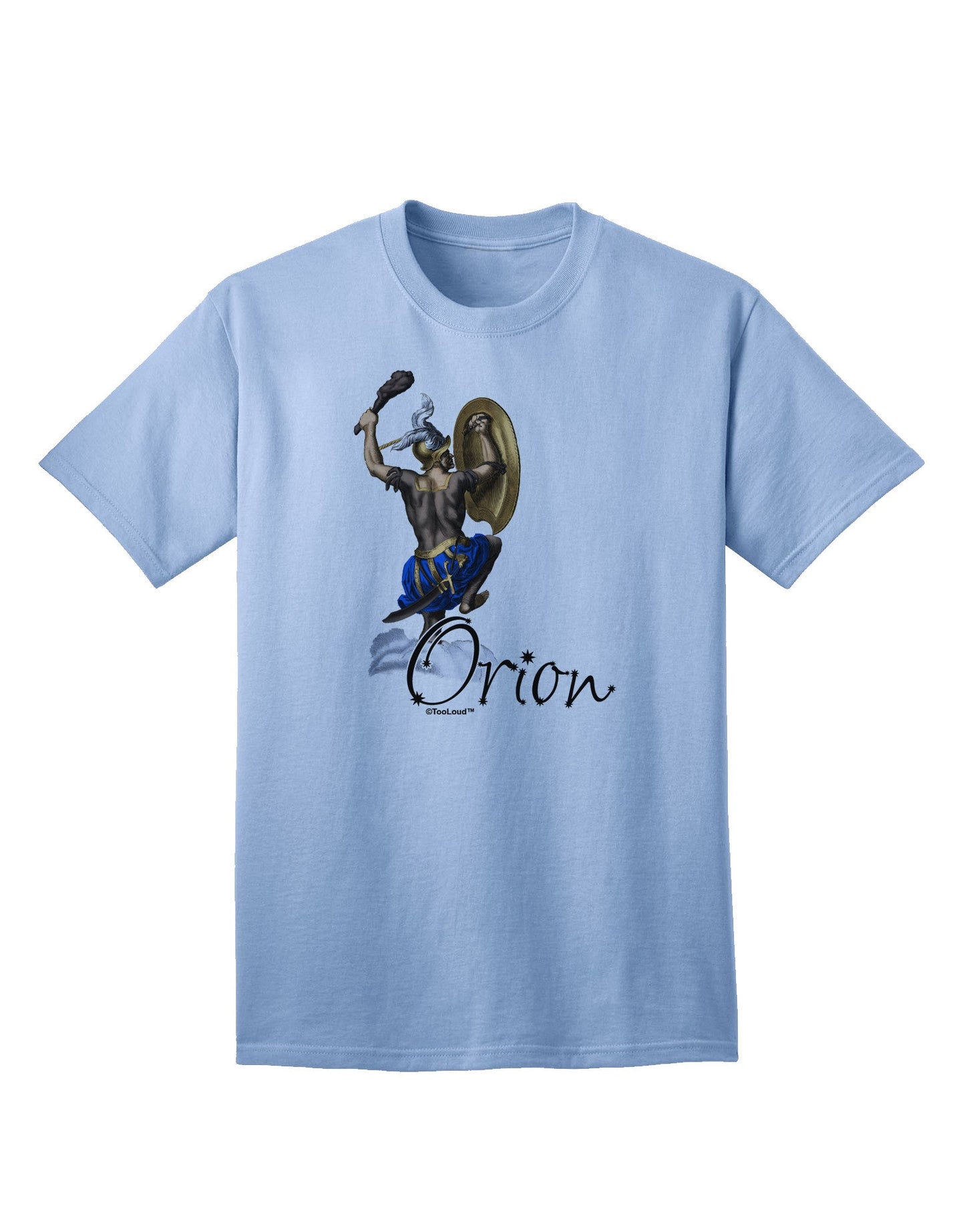 Orion Color Illustration Adult T-Shirt-Mens T-Shirt-TooLoud-Light-Blue-Small-Davson Sales