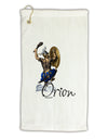 Orion Color Illustration Micro Terry Gromet Golf Towel 11&#x22;x19-Golf Towel-TooLoud-White-Davson Sales