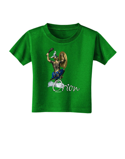 Orion Color Illustration Toddler T-Shirt Dark-Toddler T-Shirt-TooLoud-Clover-Green-2T-Davson Sales