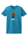 Orion Color Illustration Womens Dark T-Shirt-TooLoud-Turquoise-X-Small-Davson Sales