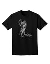 Orion Illustration Adult Dark T-Shirt-Mens T-Shirt-TooLoud-Black-Small-Davson Sales