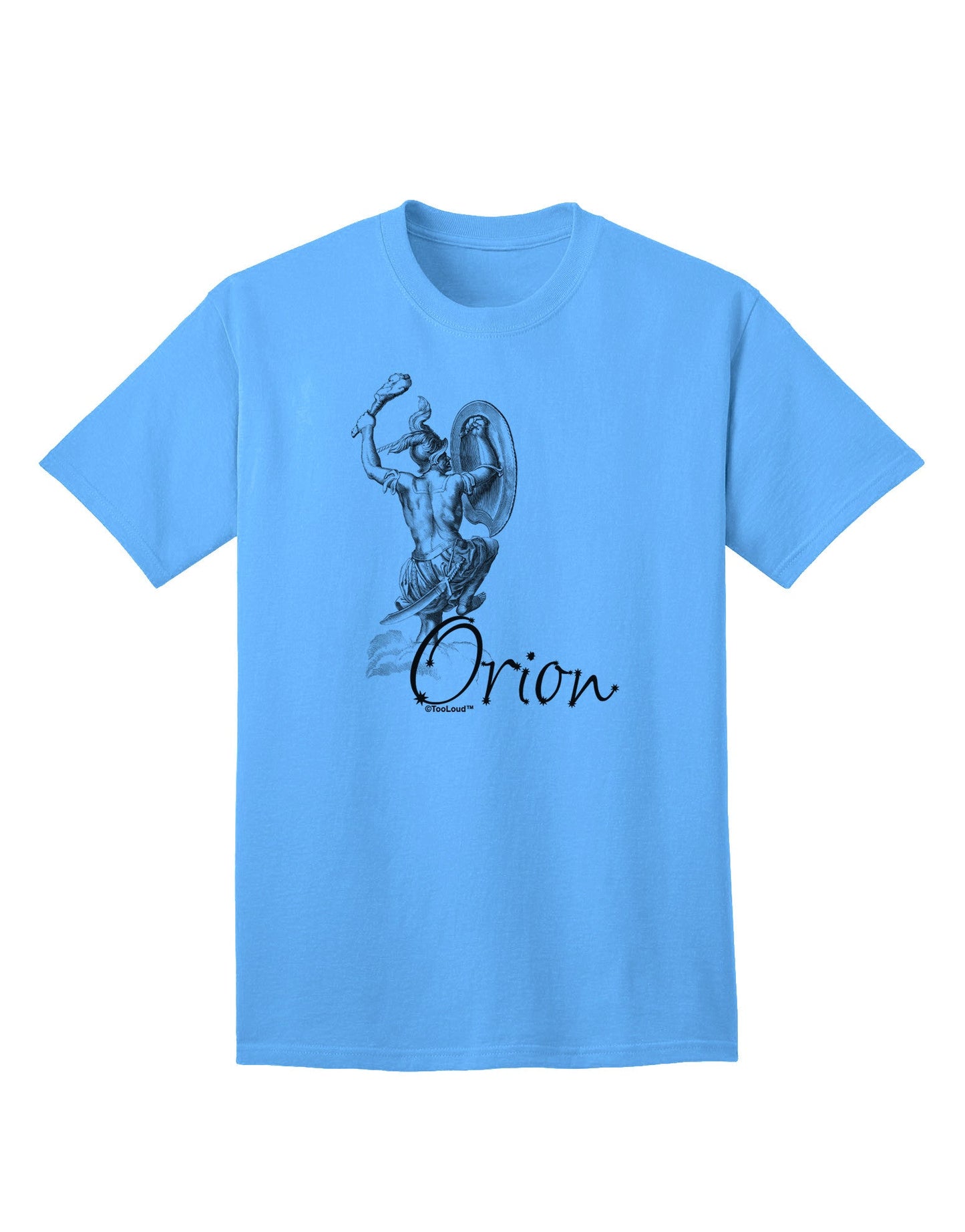 Orion Illustration Adult T-Shirt-Mens T-Shirt-TooLoud-Aquatic-Blue-Small-Davson Sales