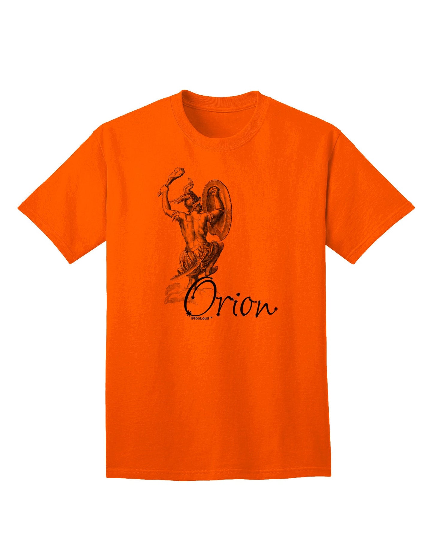 Orion Illustration Adult T-Shirt-Mens T-Shirt-TooLoud-Orange-Small-Davson Sales