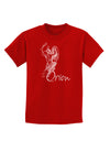 Orion Illustration Childrens Dark T-Shirt-Childrens T-Shirt-TooLoud-Red-X-Small-Davson Sales