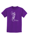 Orion Illustration Childrens Dark T-Shirt-Childrens T-Shirt-TooLoud-Purple-X-Small-Davson Sales