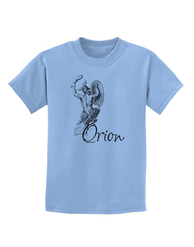 Orion Illustration Childrens T-Shirt-Childrens T-Shirt-TooLoud-Light-Blue-X-Small-Davson Sales