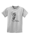 Orion Illustration Childrens T-Shirt-Childrens T-Shirt-TooLoud-AshGray-X-Small-Davson Sales