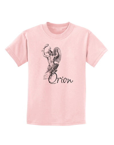 Orion Illustration Childrens T-Shirt-Childrens T-Shirt-TooLoud-PalePink-X-Small-Davson Sales