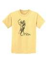 Orion Illustration Childrens T-Shirt-Childrens T-Shirt-TooLoud-Daffodil-Yellow-X-Small-Davson Sales