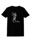 Orion Illustration Womens Dark T-Shirt-TooLoud-Black-X-Small-Davson Sales